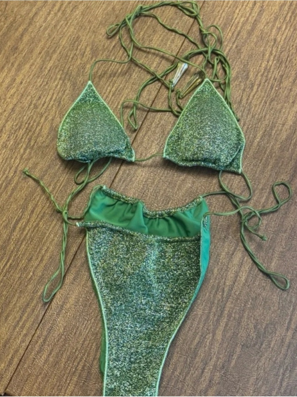 OSEREE Lumière Bikini Green Size Medium